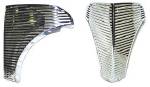 Chevrolet Parts -  Chevrolet Car Grille -Laser Cut (Gangster Grille), Polished Stainless