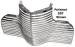 Chevrolet Parts -  Chevrolet Car Grille -Laser Cut (Gangster Grille), Plain Steel