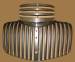 Chevrolet Parts -  Chevrolet Truck Grille -Upper and Lower, Plain Steel With Script