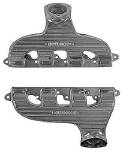 Chevrolet Parts -  Chevrolet Headers, Sanderson -Cast Iron For Big Block Chevy - Ceramic Coated