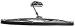 Chevrolet Parts -  Chevrolet Truck Wiper Blade -Polished Stainless Steel For First Series, 10"
