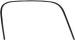 Chevrolet Parts -  Chevrolet Truck Drip Rail / Window Reveal Moulding. Left Side