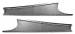 Chevrolet Parts -  Chevrolet Truck Running Boards Steel Smooth 2" Wider Than Stock (1/2 Ton) Fabricated