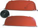 Chevrolet Parts -  Chevrolet Car Fender Skirts With Seals 1951-52 Super Reproduction