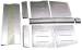 Chevrolet Parts -  Chevrolet Car Floor Repair Panels - Rear Set. Coupe Or Sedan