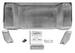 Ford
Mercury Parts -  Ford
Mercury Firewall - Ford/ Merc Cars, Small Block. With 2" Setback