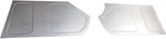  Parts -  Truck Floor To Firewall-Toe Board Bead Rolled (2 Panels)