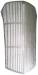 Chevrolet Parts -  Chevrolet Truck Grille - Laser Cut (Gangster Grille), Plain Steel