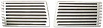 Chevrolet Parts -  Grilles, In Fender -Laser Cut (Gangster Grille), Polished Stainless Steel