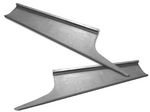 Chevrolet Parts -  Chevrolet Car Running Boards Steel Smooth 2" Wider Than Stock Fabricated
