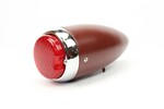 Chevrolet Parts -  Chevrolet Car Led Tail Light Assembly Right (3" Round) Primered Housing. Red 12 Volt
