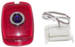 Chevrolet Parts -  Tail Light Lens, LED W/ Blue Dot - (Red Lens) Left Side With Led License Light 12 Volt