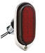 Chevrolet Parts -  Tail Light Assembly - Plastic Lens, Chrome Rim, Black Housing. 12v With 1157 Plug - Led 12 Volt