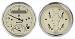 Parts -  Instrument Gauges - Auto Meter Antique Beige Series, 3-3/8" Speedo Tach Combo and Quad Gauge Set