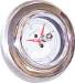 Ford Parts -  Dash Panel 49-50 Ford Car - Billet Aluminum, Polished - Clock/Tach