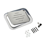  Parts -  Truck Gas Door -Billet Aluminum, Polished. Ball Milled Rectangular