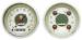  Parts -  Instrument Gauges - (2 Gauge Set) - All American Nickel Series, 3-3/8" 12v