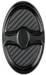  Parts -  Brake Pedal, Billet Oval, Profile Series Black Anodized With Carbon Fiber Insert