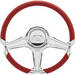  Parts -  Billet Steering Wheel. Select Edition Half Wrap - 14 Inch, Octane