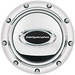  Parts -  Horn Button, Billet Steering Wheel. Pro-Style Riveted - Black Logo