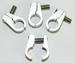  Parts -  Line Clamps -1/2" Single -Billet -4 pack