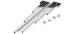  Parts -  Spark Plug Billet Aluminum Universal Ignition Wire Loom - Ball Milled