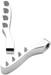  Parts -  Wire Separator-Billet Aluminum Universal Ignition 4-Wire Cylinder Head Mount - Polished