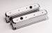  Parts -  Valve Covers Billet. Chevy Sb, Center Bolt - Ball Milled - Tall