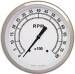  Parts -  Instrument Gauges - Tach 8000rpm - Classic White Series - Curved Lens 12v