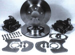  Parts -  Brake Disc Conversion Rear -Ford 8" and 9", (Large Housing and Flange) 4-1/2" Bolt Circle.