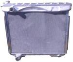  Parts -  Car Radiator (aluminum) Ford / Mercury V8 With 6 CYL Mount, Large Dual Core With Trans Cooler