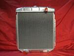  Parts -  Radiator Polished (aluminum) Ford / Mercury V8, Large Dual Core 