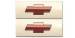  Parts -  Brake Light, Flush Mount Lens. 2-3/4 Inch Single Bowtie, Red
