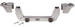  Parts -  Car Front Crossmember - 56" Heidt's Weld-On For Universal Applications - Standard