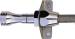 Chevrolet Parts -  Chevrolet Transmission Dipstick. Polished Alum/ Braided. Chevy 700r4 (Fire Wall Mount)