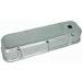 Chevrolet Parts -  Chevrolet Valve Cover Chrome Aluminum Small Block Chevy Tall - Ball Milled With Hole and Baffled (Includes Grommets)