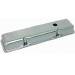 Chevrolet Parts -  Chevrolet Valve Cover Chrome Aluminum Small Block Chevy Short - Plain With Hole and Baffled (Includes Grommets)