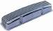 Chevrolet Parts -  Chevrolet Valve Cover Polished Aluminum Small Block Chevy 1957-86 "Finned" - Short With Hole