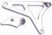 Ford Parts -  Chrome Aluminum Ford 289-302 Alternator Bracket (Includes Hardware)