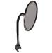  Parts -  Exterior Rear View Mirror, Chrome, 4.5" Round. Straight Arm (Driver Or Passenger)