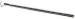  Parts -  Air Cleaner Stud, 5" Steel For Aluminum Round and Oval Air Filters
