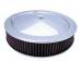  Parts -  Air Cleaner, Stainless Steel 14" X 3" Muscle Car Style -Washable Element and Off-Set Base