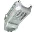 Chevrolet Parts -  Chevrolet Oil Pan, 1986-Up Small Block Chevy Polished Aluminum -Passenger Side Dipstick
