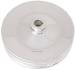 Chevrolet Parts -  Chevrolet Power Steering Pulley, Chrome Early GM Double Groove