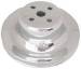 Ford Parts -  Chrome Ford 1965-66 289 Single Groove Pulley - Upper