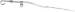 Ford Parts -  Chrome Small Block Ford 260-289-302 Engine Dipstick And Tube