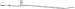 Ford Parts -  Chrome Ford 351 Cleveland Engine Dipstick