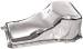 Ford Parts -  Chrome 1970-80 Ford 351C-351M-400 V8 Front Sump Oil Pan Cars only