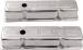 Chevrolet Parts -  Chevrolet Valve Cover Chrome 1958-86 Small Block Chevy 283-350 Tall "327" C.i.d. Logo- Baffled (Includes Grommets)