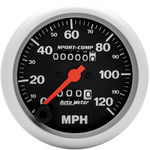  Parts -  Instrument Gauges - Auto Meter Sport Comp Series 3-3/8" 0-120 Mhp Mechanical Speedometer